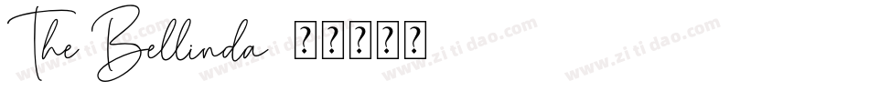 The Bellinda字体转换
